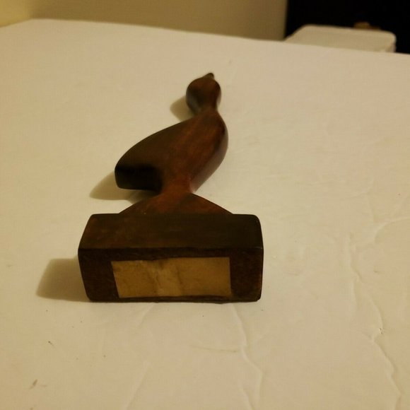 Wooden Handcrafted Medium Standing Duck Decorative - Picture 6 of 8